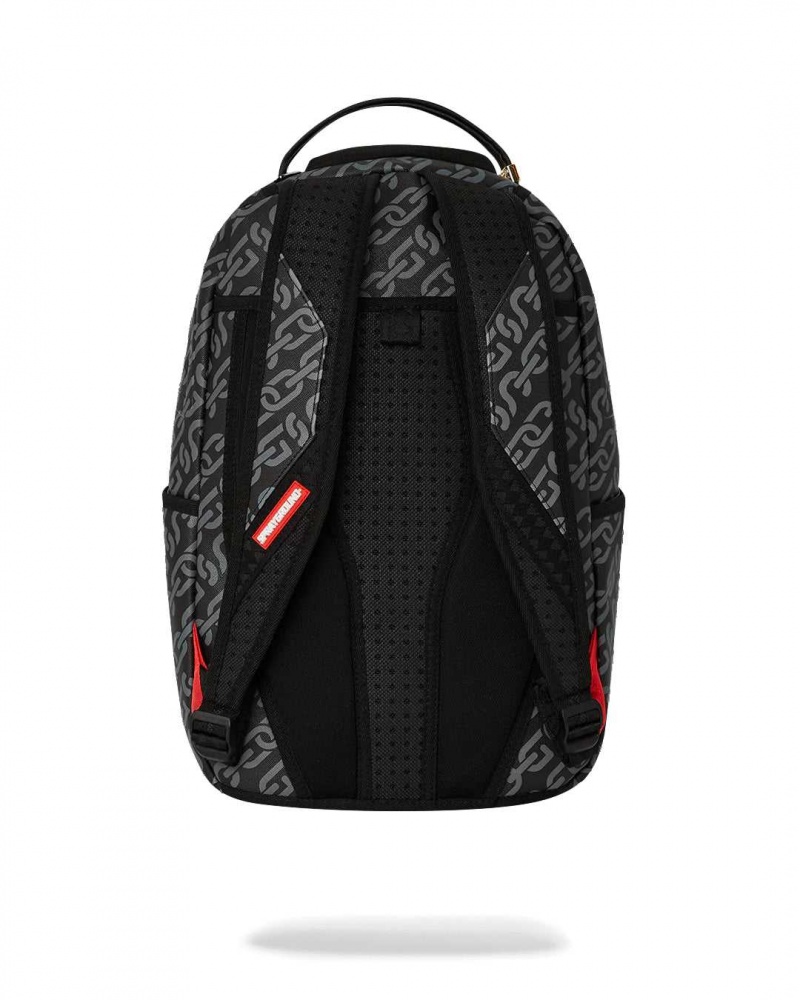 Sprayground Backpack SG CHAINS BACKPACK Black | NXOZE5910