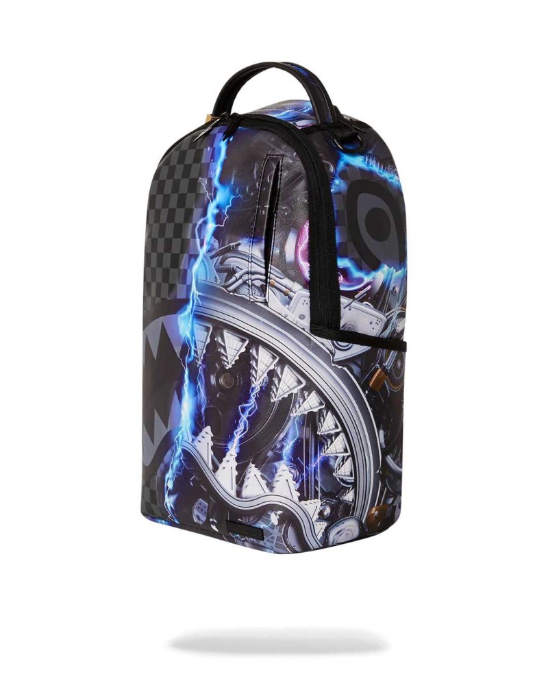 Sprayground Backpack SHARKINATOR 3 BACKPACK Grey | HUPAR0973