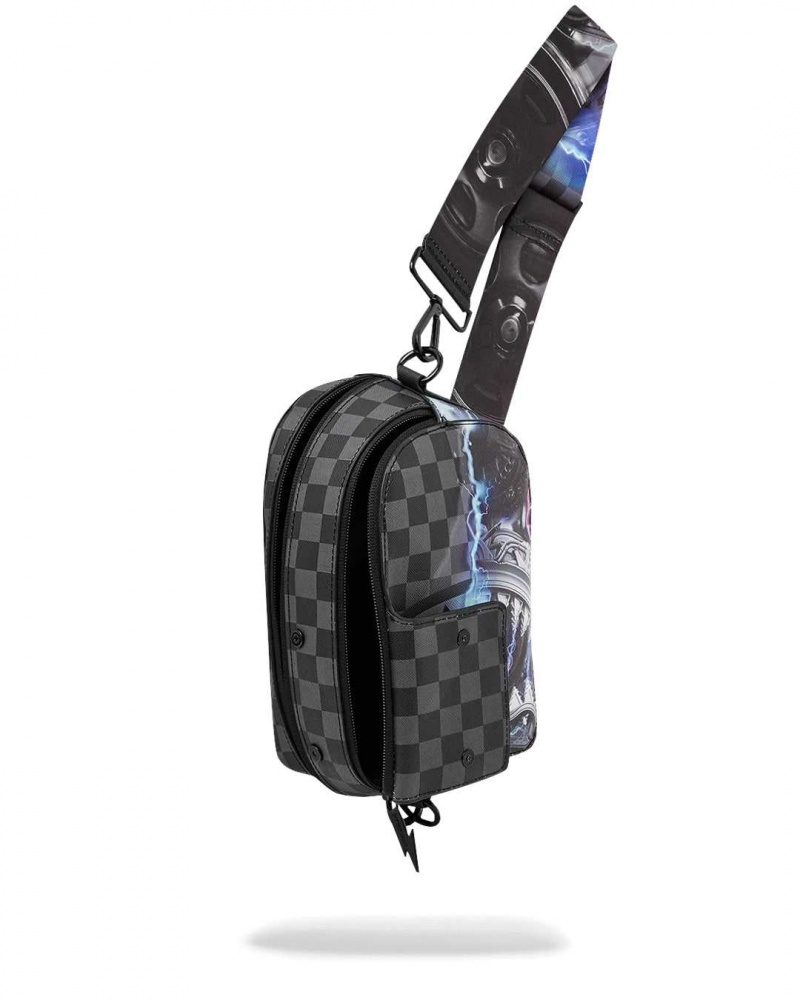 Sprayground Backpack SHARKINATOR 3 SLING BACKPACK Blue | HGZVF3051