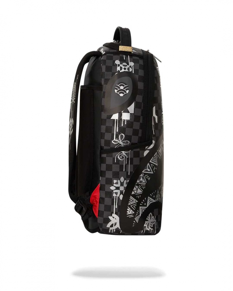 Sprayground Backpack SHARKLGLIFFICS AI BACKPACK Black | QTSIV9315