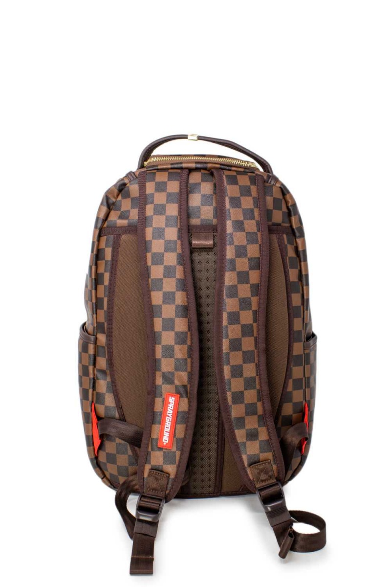 Sprayground Backpack SHARKS IN PARIS Brown | URFEI3218