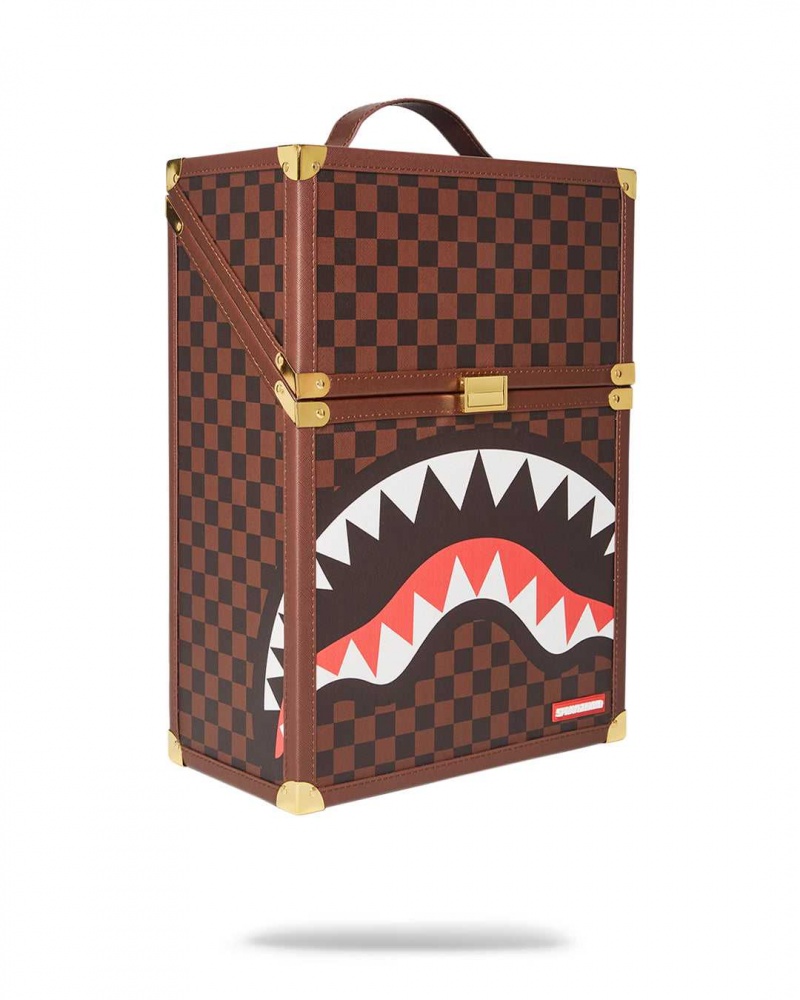 Sprayground Backpack SHARKS IN PARIS SHAT RANJ Brown | ACZVS1842