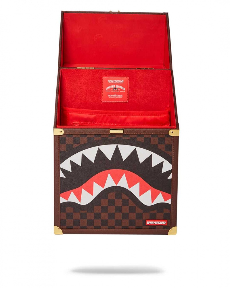 Sprayground Backpack SHARKS IN PARIS SHAT RANJ Brown | ACZVS1842