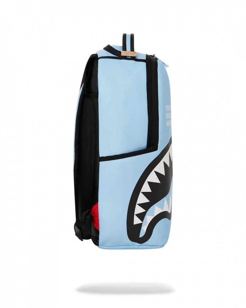 Sprayground Backpack SHARK CENTRAL 2.0 DLXSV BACKPACK / Blue | BPLNV3019