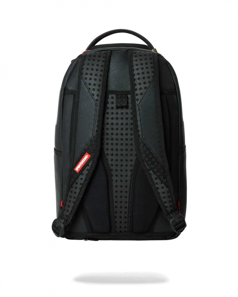 Sprayground Backpack SHARK CENTRAL SG LOGO CORE BACKPACK Black | YCAOD0819