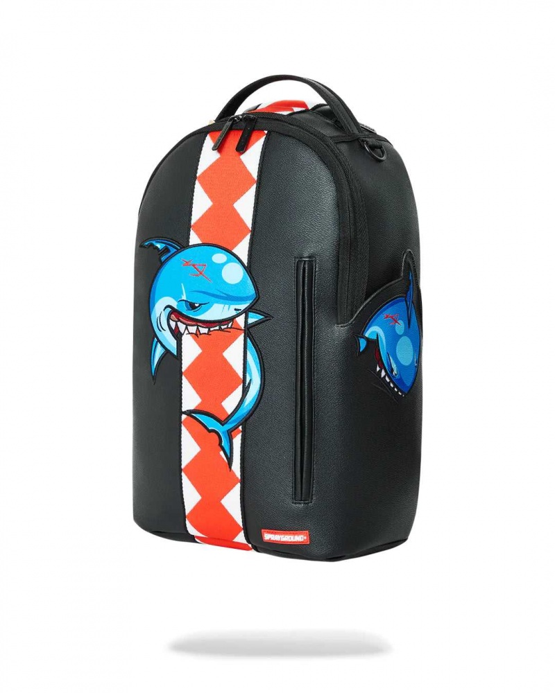 Sprayground Backpack SHARK FIESTA BACKPACK Black | SBLEJ7912