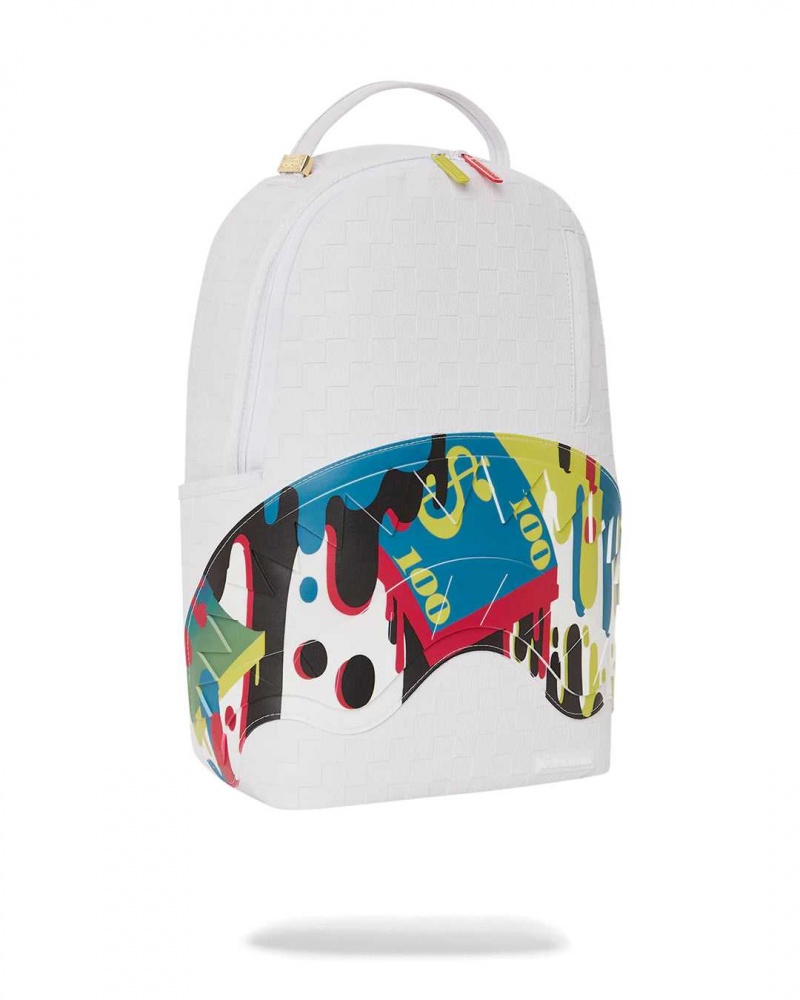 Sprayground Backpack SHARK TRIP DLX BACKPACK White | MKJOS6935