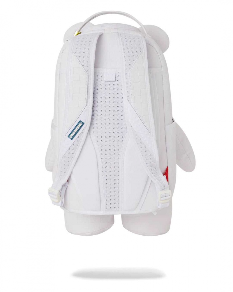 Sprayground Backpack SHARK TRIP MONEYBEAR BACKPACK White | BMCOH1624