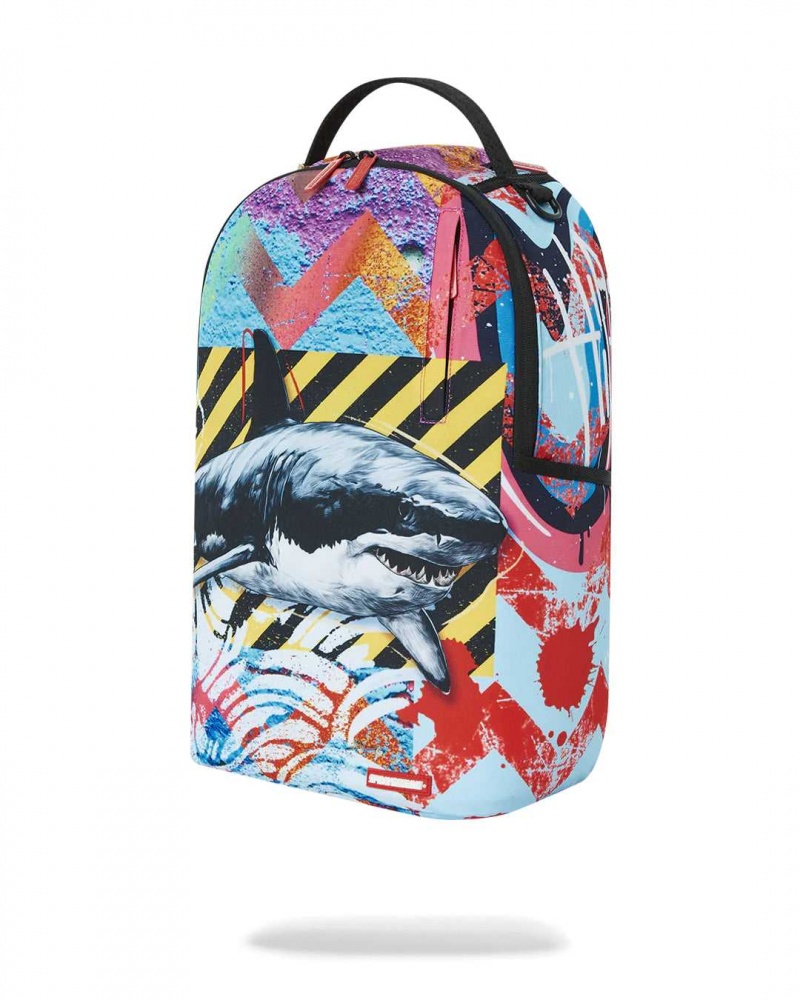 Sprayground Backpack SHARK VIBE DLXSR BACKPACK Yellow | GOCPS4058