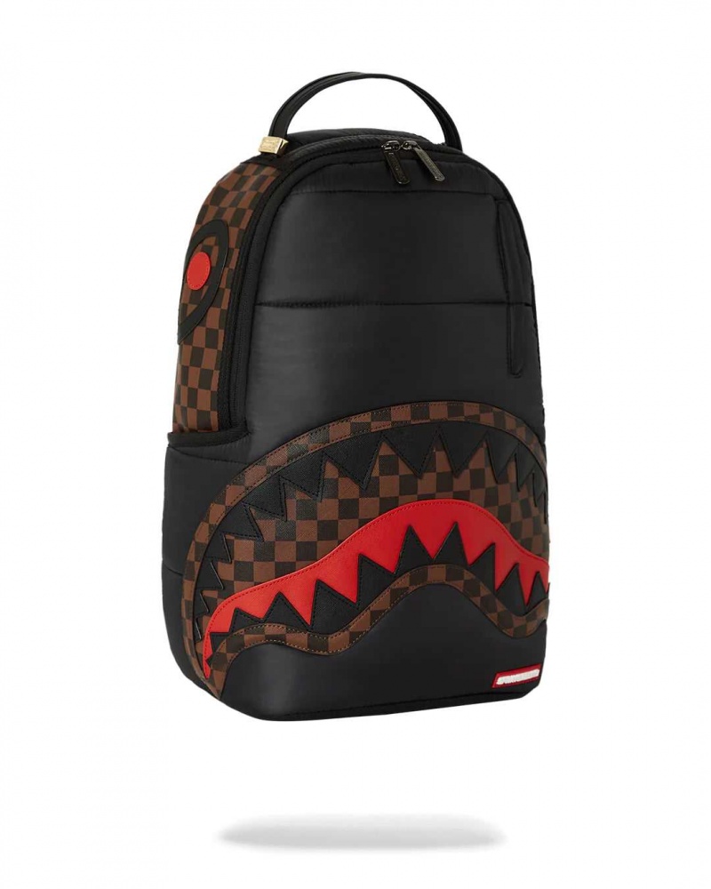 Sprayground Backpack SIP PUFFER BACKPACK Black | PDSGH1486