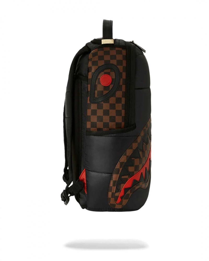 Sprayground Backpack SIP PUFFER BACKPACK Black | PDSGH1486