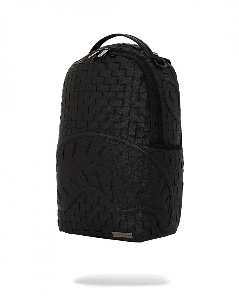 Sprayground Backpack SIP WEAVE DLXSV BACKPACK Black | DTBNV4318