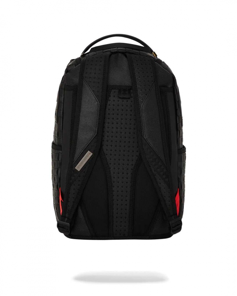 Sprayground Backpack SIP WEAVE DLXSV BACKPACK Black | DTBNV4318