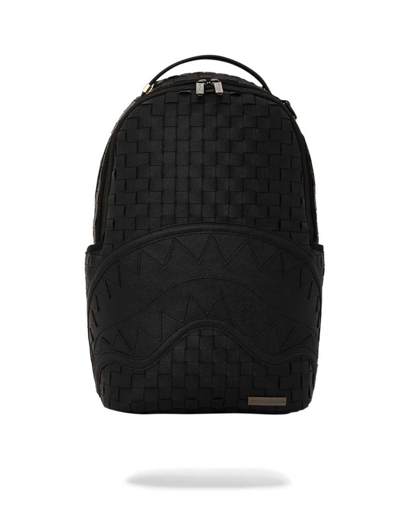 Sprayground Backpack SIP WEAVE DLXSV BACKPACK Black | DTBNV4318