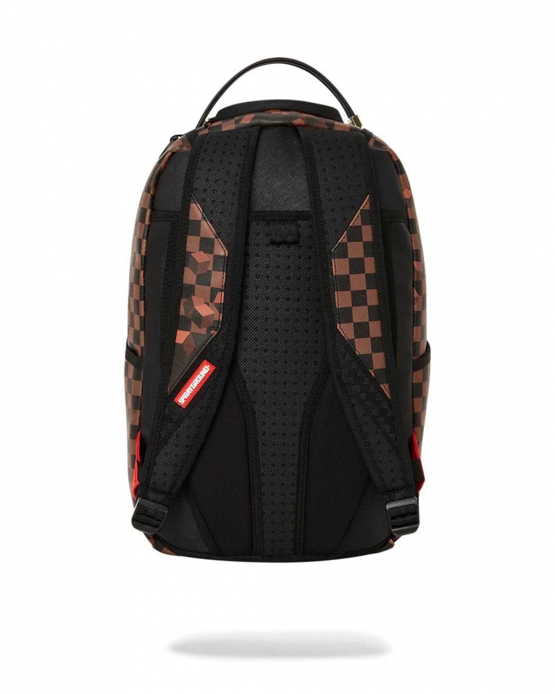 Sprayground Backpack SIP WILDSTYLE DLXSV BACKPACK Brown | BISWL3925