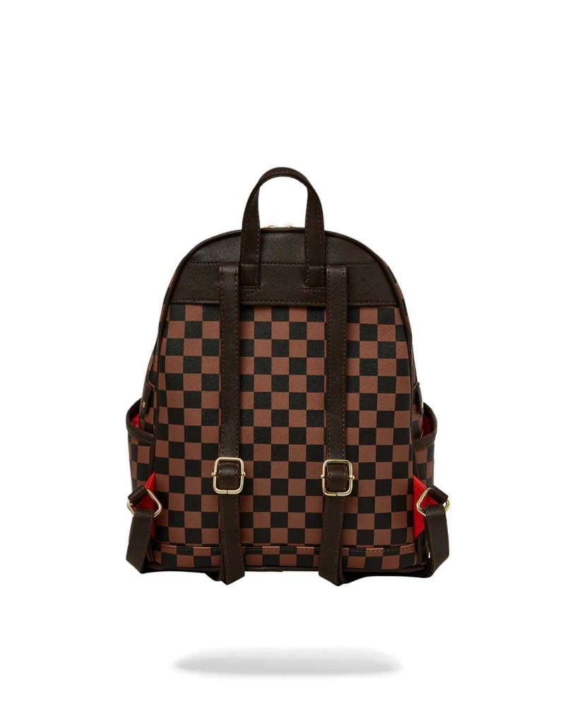 Sprayground Backpack SIP WITH ACCENT SAVAGE BACKPACK Camo Brown | MDYZX8053