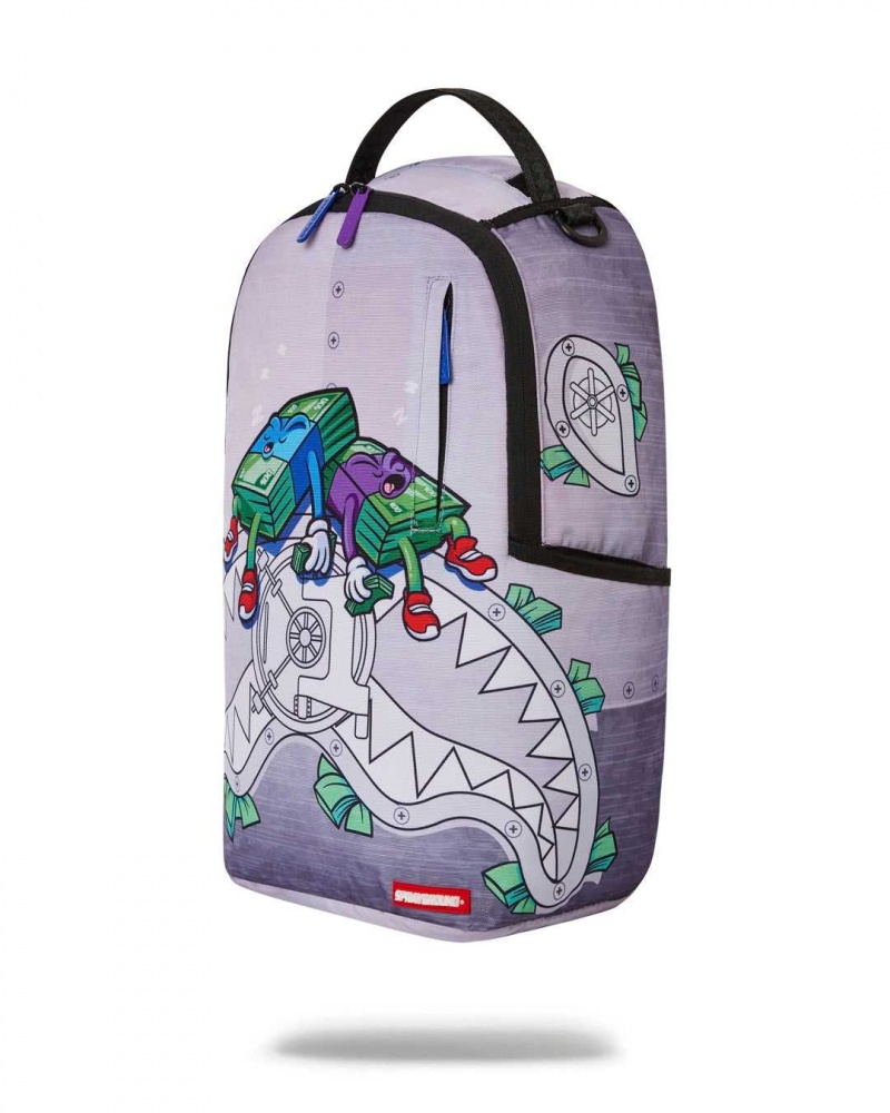 Sprayground Backpack SLUGGISH MONEY DLXR BACKPACK Purple | PLXEK6501