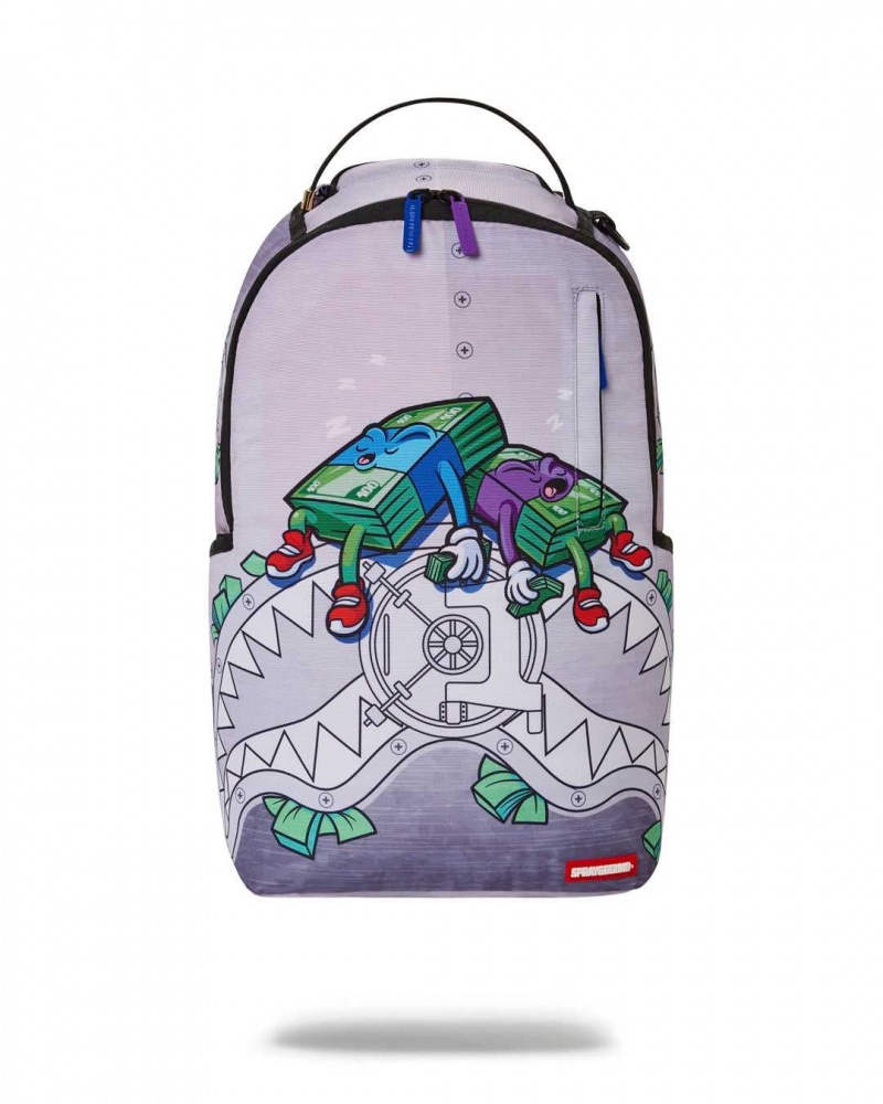 Sprayground Backpack SLUGGISH MONEY DLXR BACKPACK Purple | PLXEK6501