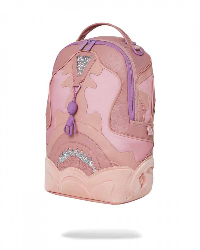 Sprayground Backpack SNEAKER DLX BACKPACK Pink | QLCNJ1423