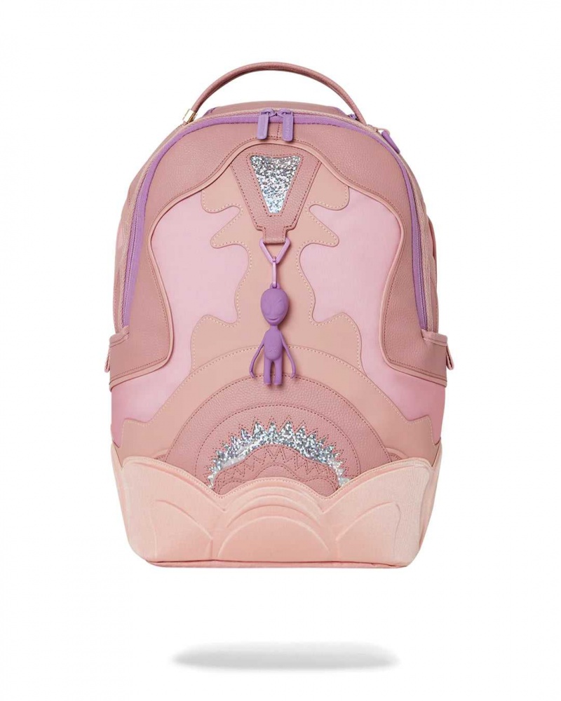 Sprayground Backpack SNEAKER DLX BACKPACK Pink | QLCNJ1423