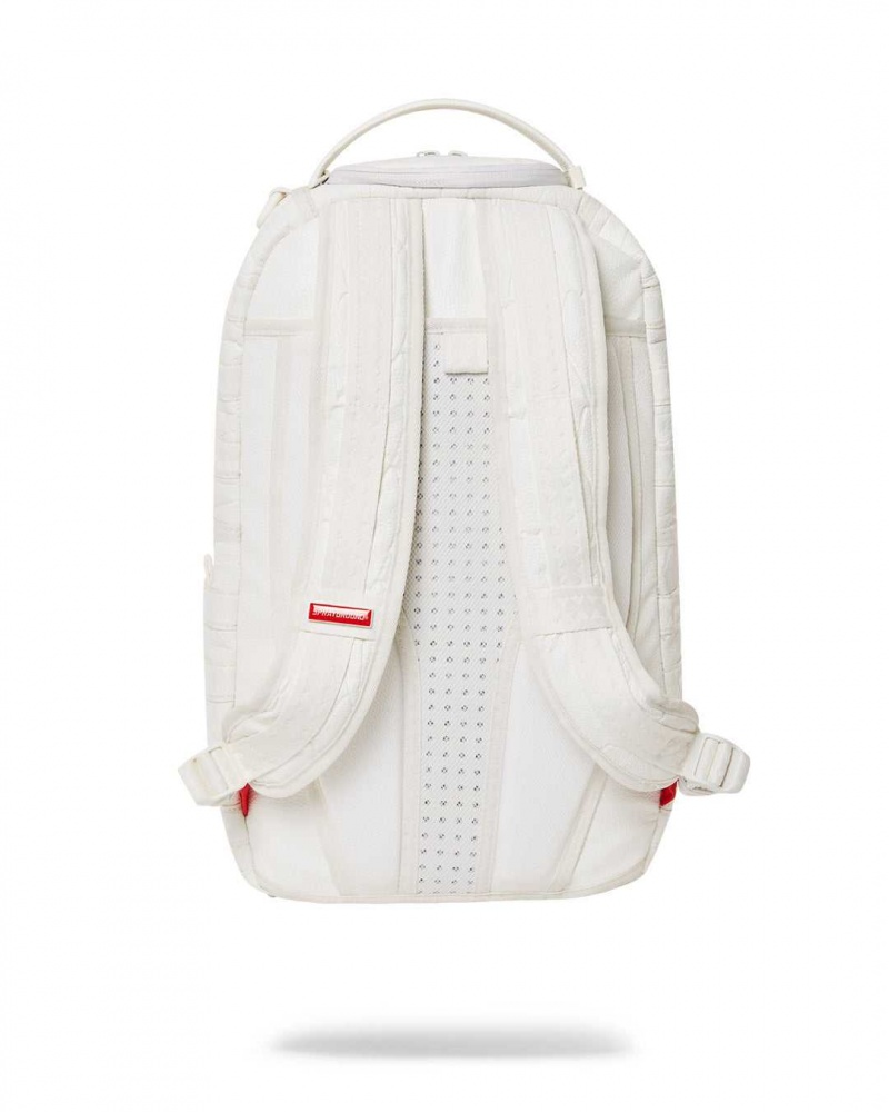 Sprayground Backpack SNOW TROOPER White | KPUVW0936