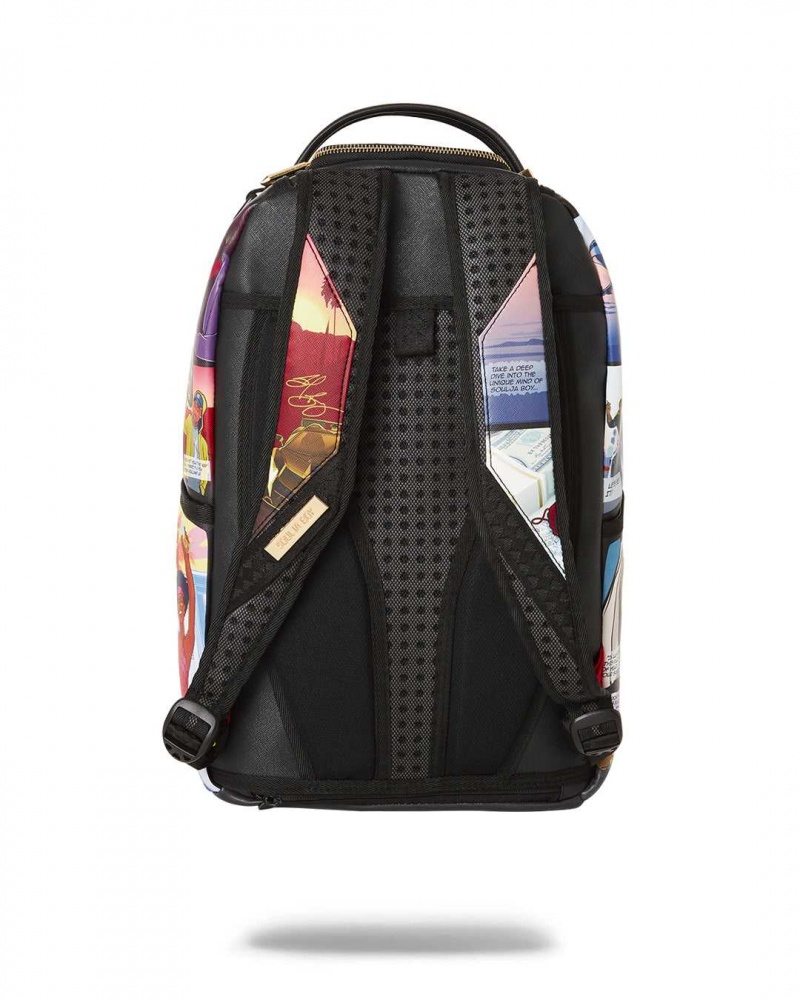 Sprayground Backpack SOULJA BOY COMIC BACKPACK Multicolor | YVTHS0534