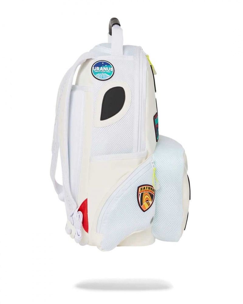 Sprayground Backpack SPACE TOURIST CARGO BACKPACK White | OYTPZ2837