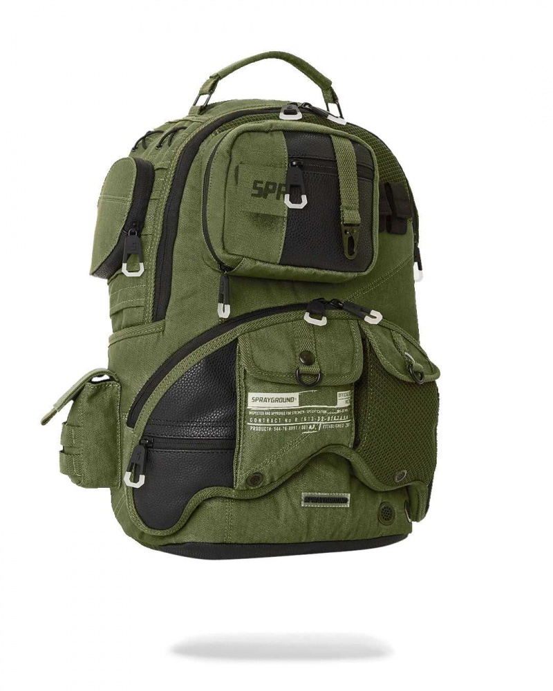 Sprayground Backpack SPECIAL OPS MACH BACKPACK Green | ELZHP2451