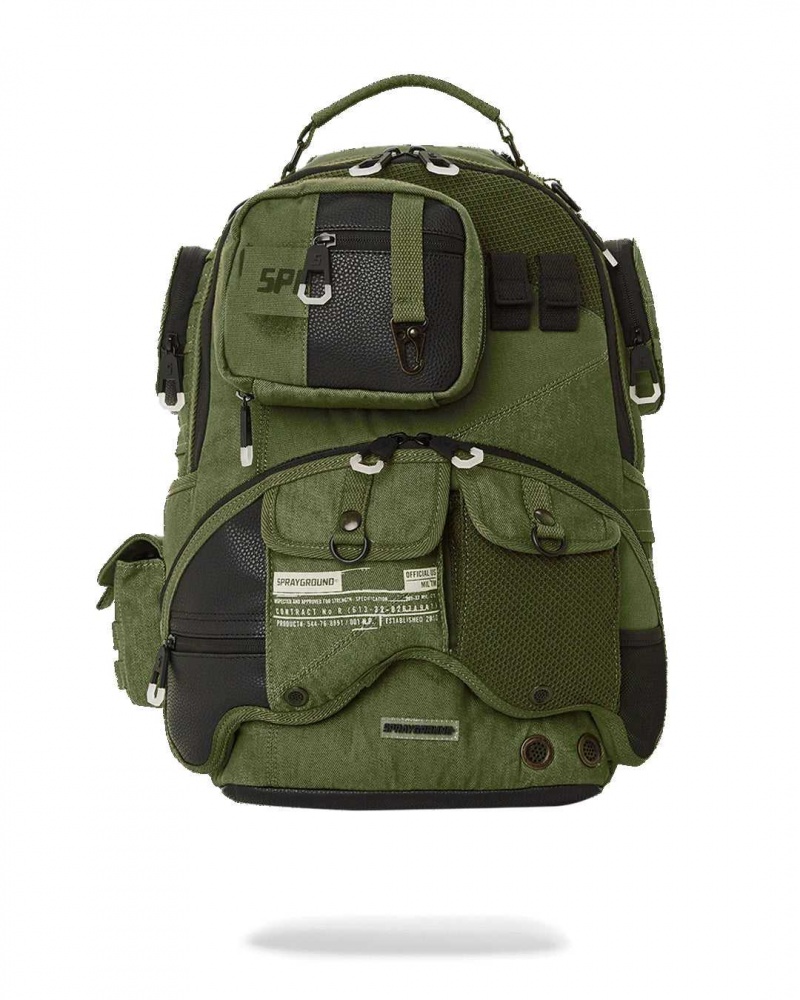 Sprayground Backpack SPECIAL OPS MACH BACKPACK Green | ELZHP2451