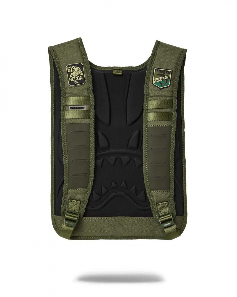 Sprayground Backpack SPECIAL OPS 3 VEST Green | AKJGV5301