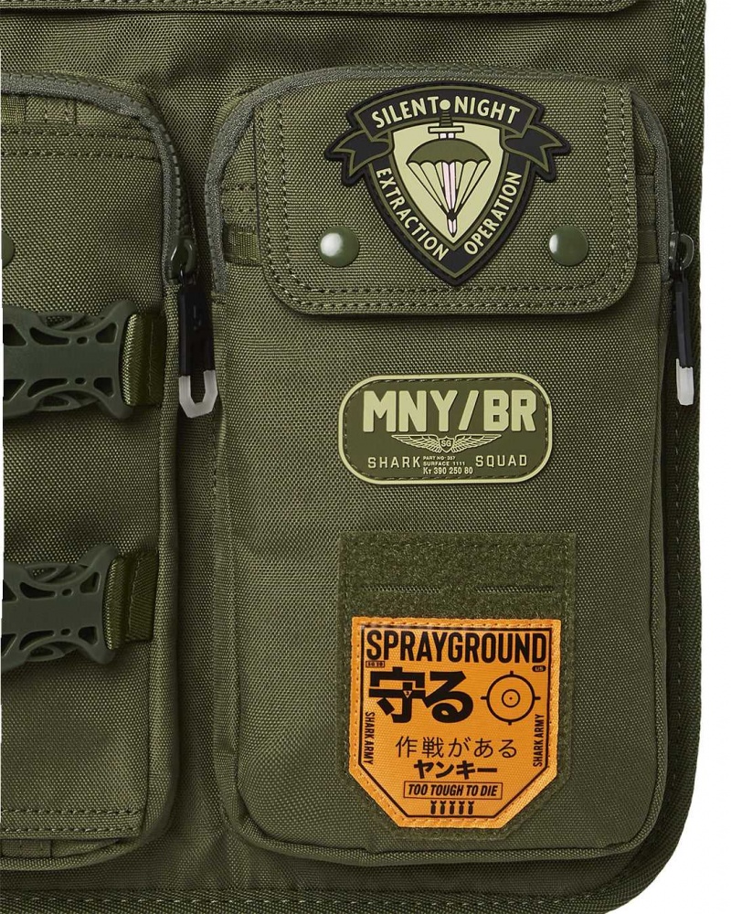 Sprayground Backpack SPECIAL OPS 3 VEST Green | AKJGV5301