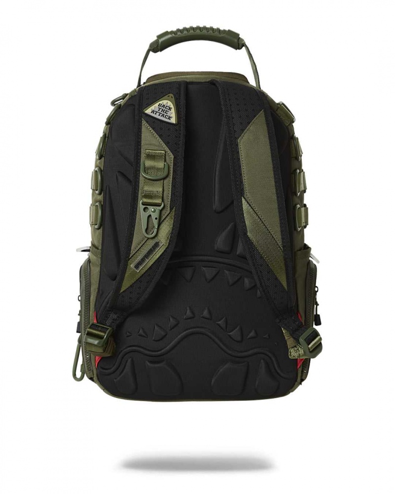 Sprayground Backpack SPECIAL OPS 3 BACKPACK Green | ZUQPN6840