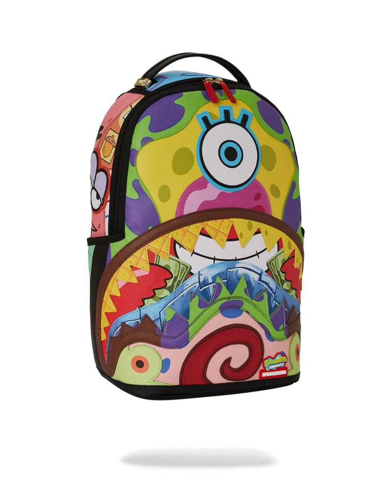 Sprayground Backpack SPONGEBOB CUT & SEW BACKPACK Purple | VKHPO2850