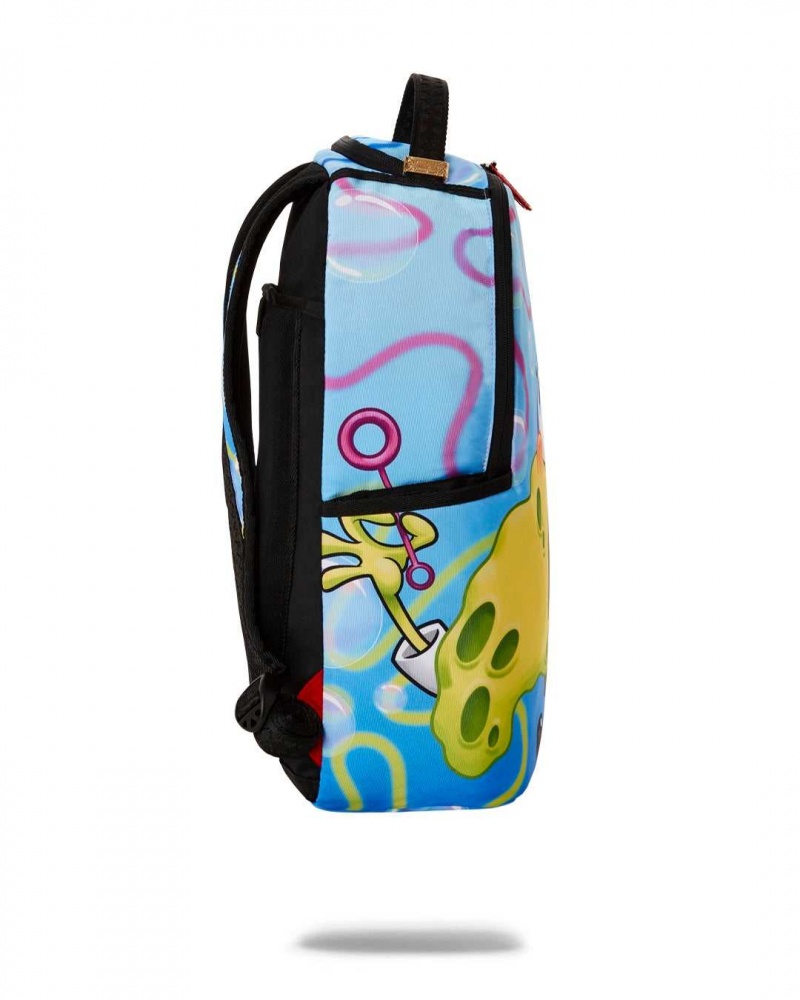 Sprayground Backpack SPONGEBOB DLXR BACKPACK Blue | CUQGZ9072