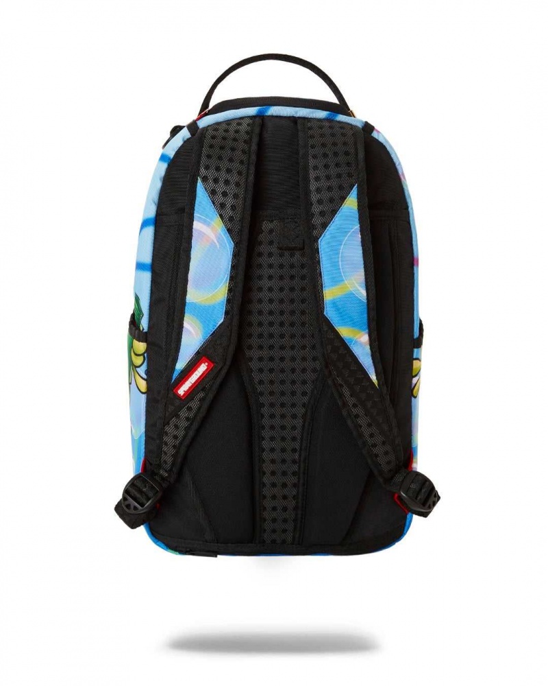 Sprayground Backpack SPONGEBOB DLXR BACKPACK Blue | CUQGZ9072