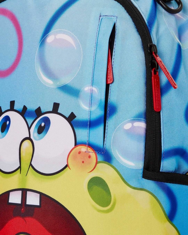 Sprayground Backpack SPONGEBOB DLXR BACKPACK Blue | CUQGZ9072