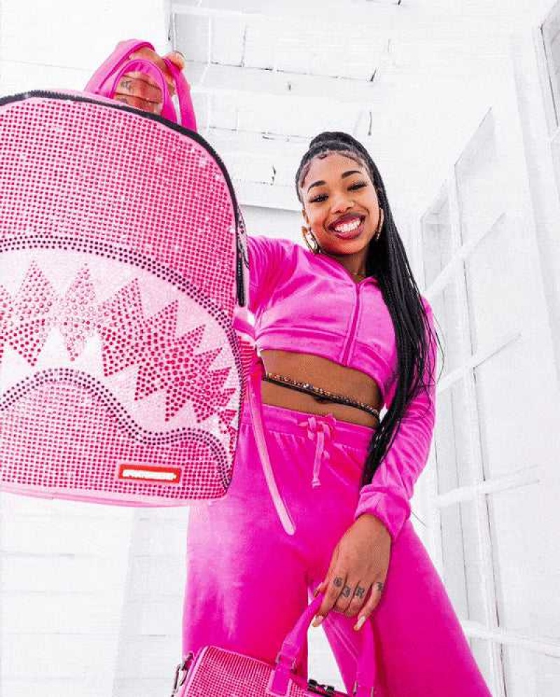 Sprayground Backpack STARLET TRINITY SAVAGE Fuchsia | UKWEV2780