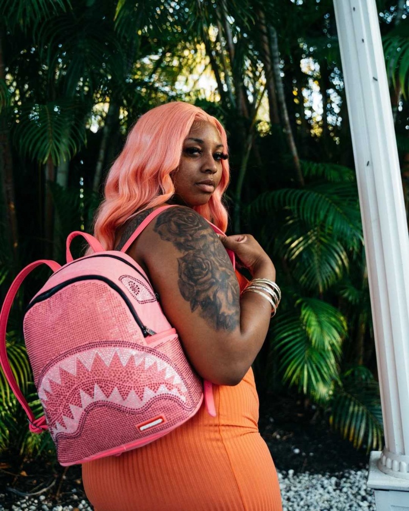 Sprayground Backpack STARLET TRINITY SAVAGE Fuchsia | UKWEV2780