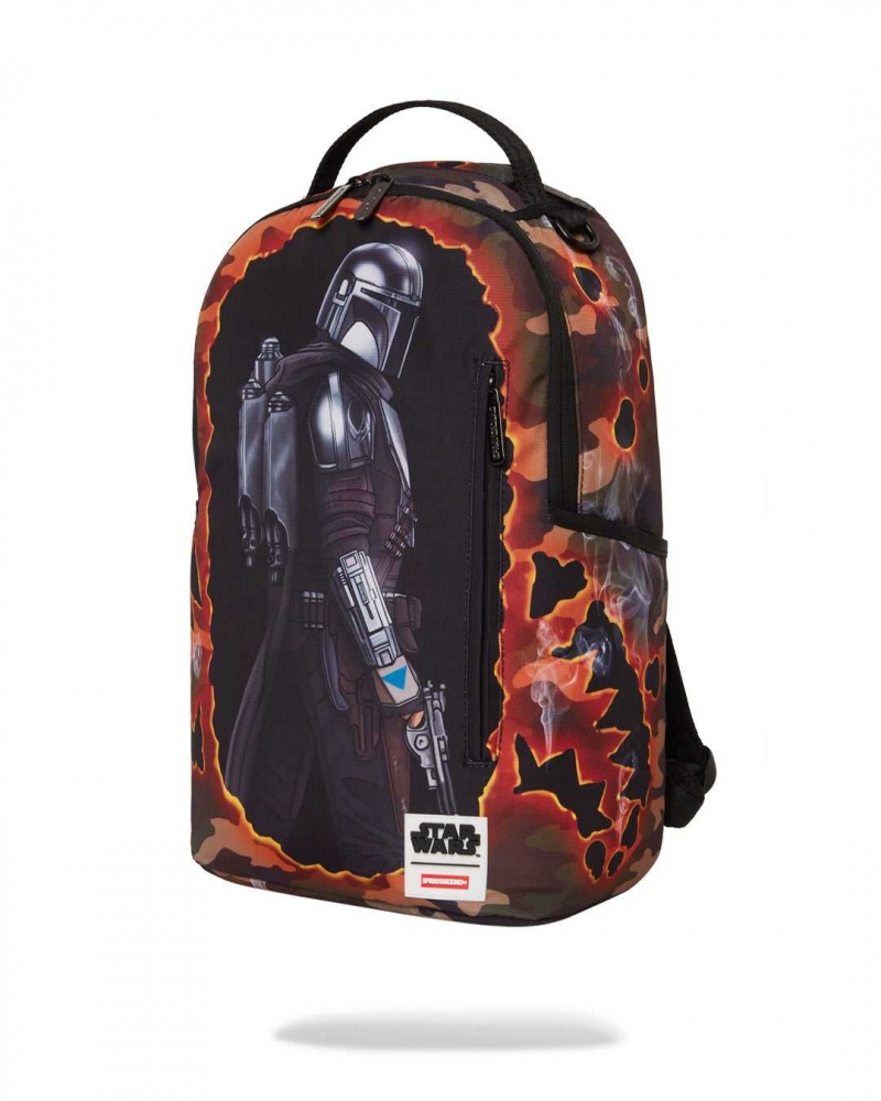 Sprayground Backpack STAR WARS: MANDO DLXS Camo Black | QHOKT1893