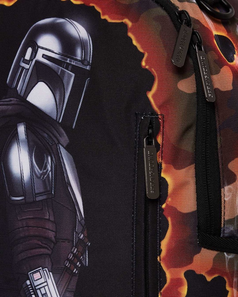 Sprayground Backpack STAR WARS: MANDO DLXS Camo Black | QHOKT1893