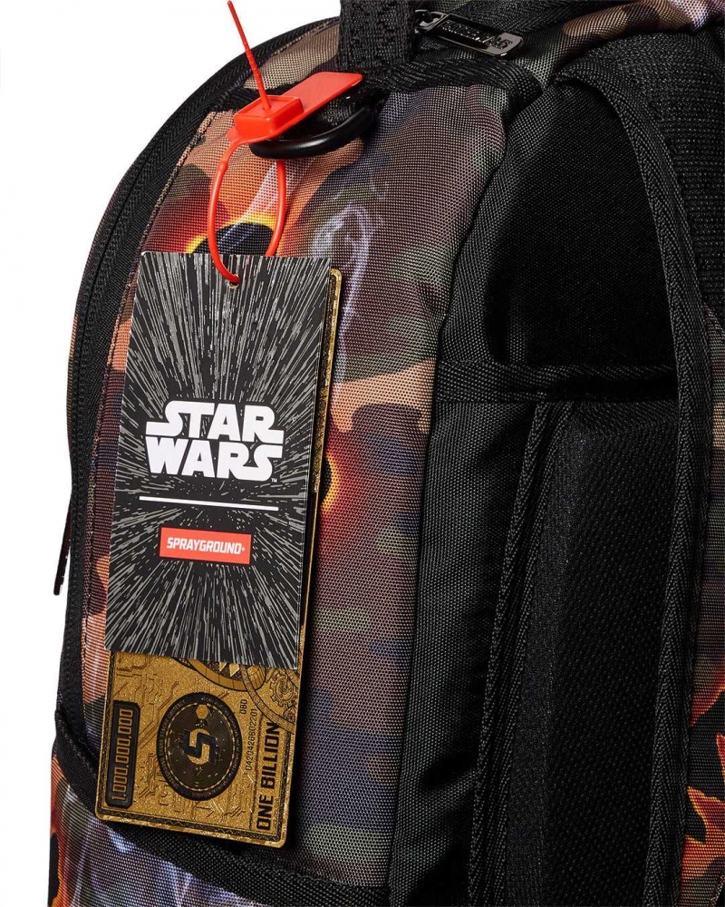 Sprayground Backpack STAR WARS: MANDO DLXS Camo Black | QHOKT1893