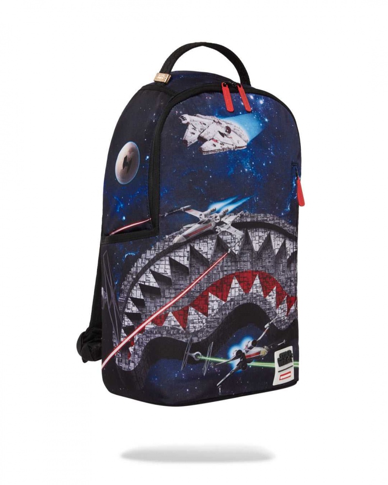 Sprayground Backpack STAR WARS: DEATH SHARK DLXS Blue | BKGWY7894