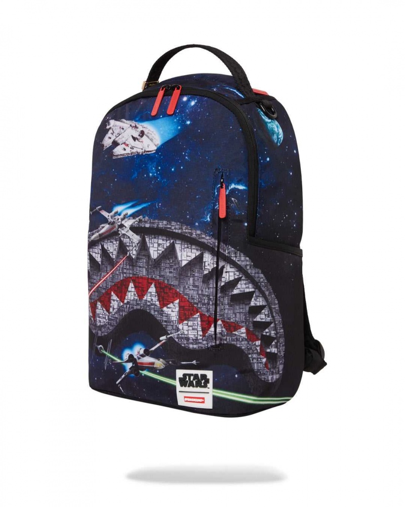 Sprayground Backpack STAR WARS: DEATH SHARK DLXS Blue | BKGWY7894