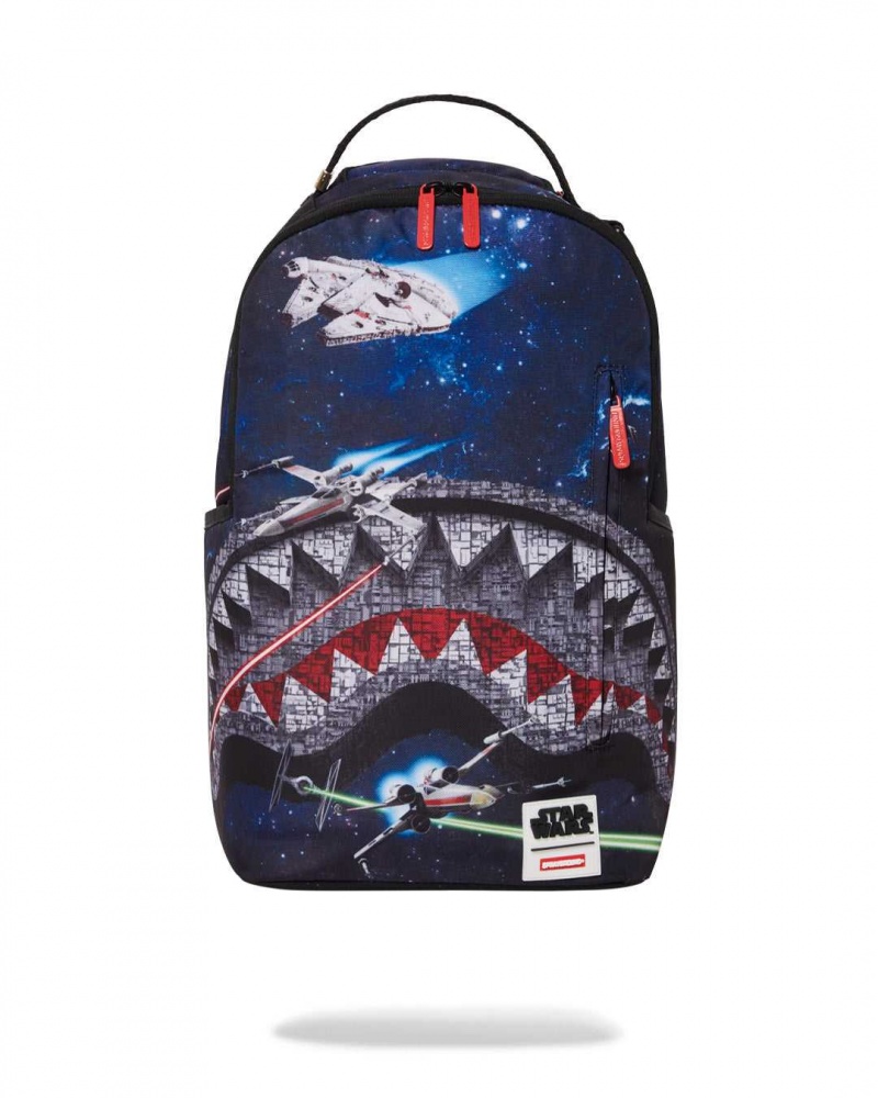 Sprayground Backpack STAR WARS: DEATH SHARK DLXS Blue | BKGWY7894