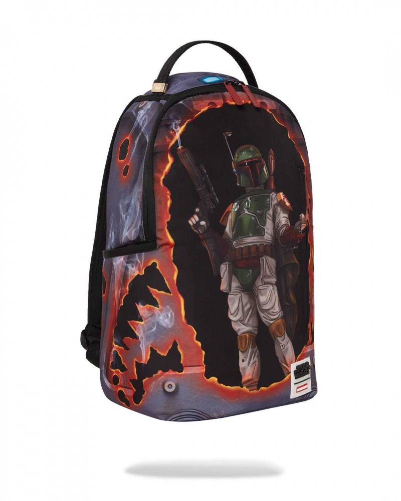 Sprayground Backpack STAR WARS: BOBA FETT BLOW OUT DLXS Black | QFWPR9230