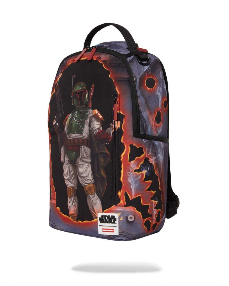 Sprayground Backpack STAR WARS: BOBA FETT BLOW OUT DLXS Black | QFWPR9230