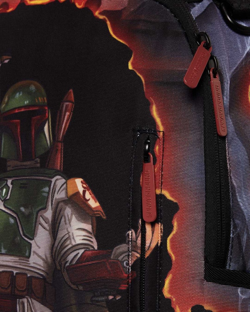 Sprayground Backpack STAR WARS: BOBA FETT BLOW OUT DLXS Black | QFWPR9230