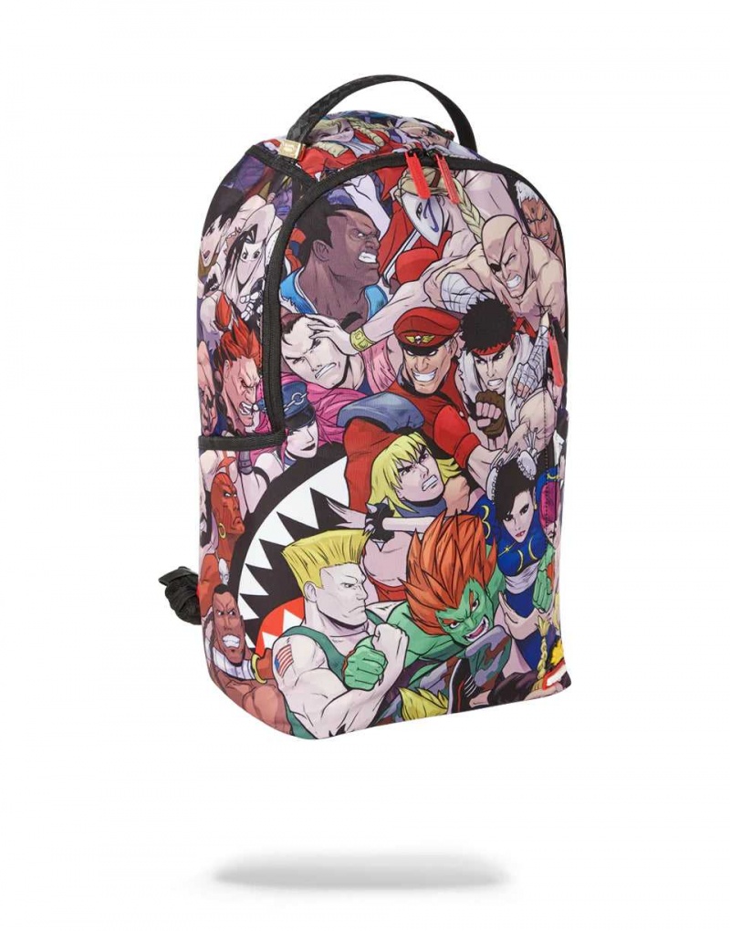 Sprayground Backpack STREET FIGHTER Green | RUBYO1763