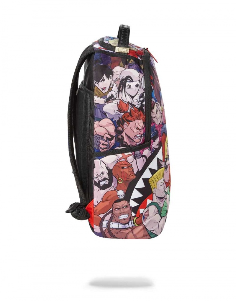 Sprayground Backpack STREET FIGHTER Green | RUBYO1763