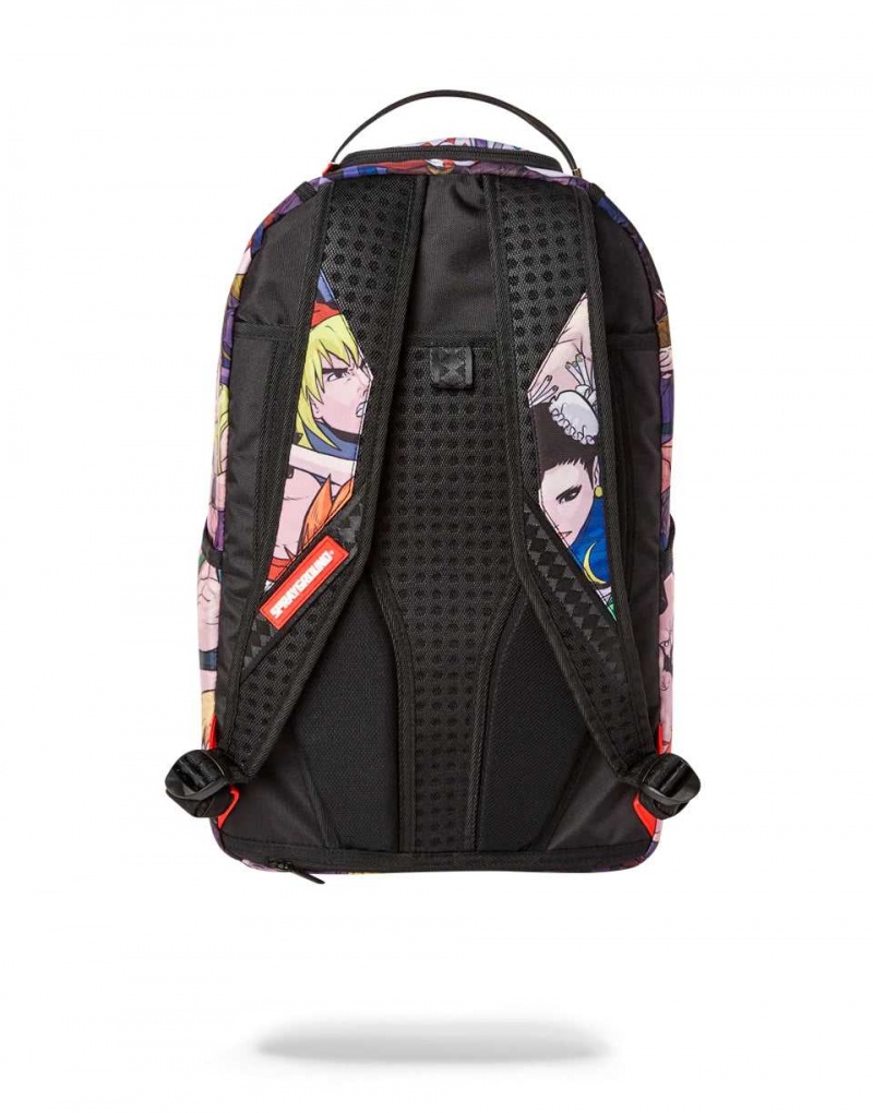 Sprayground Backpack STREET FIGHTER Green | RUBYO1763